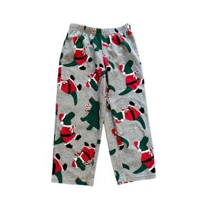 CARTERS Santa Dinosaur Fleece Pajama Pant